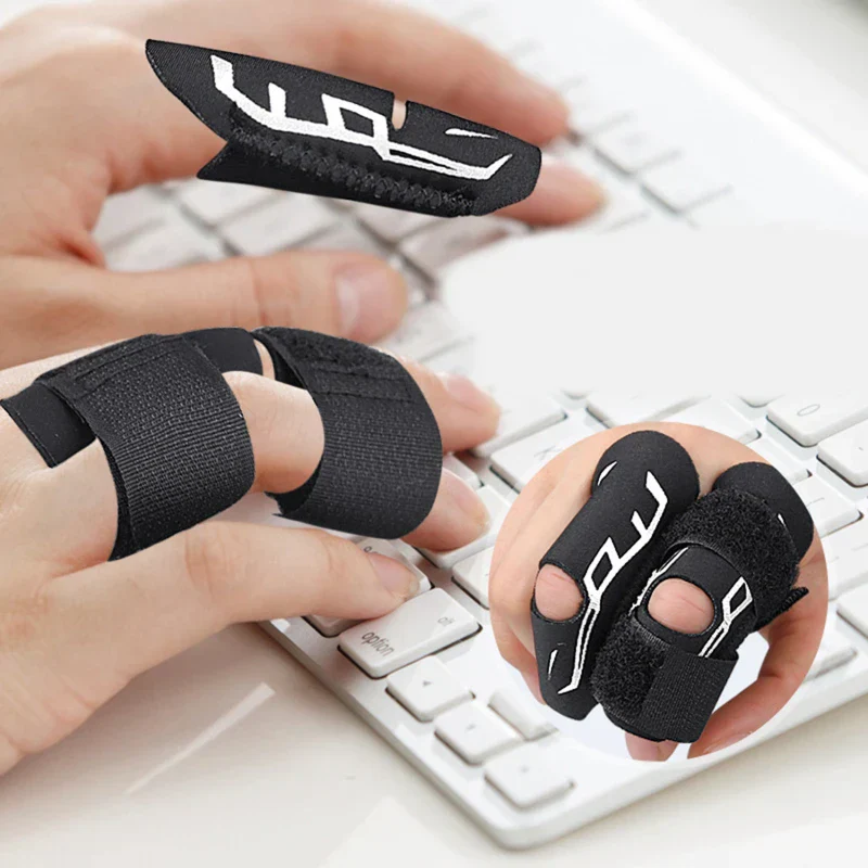 Finger Splint Adjustable Finger Support Brace Sleeve Protector Basketball Volleyball Finger Joint Protector Sports Finger Guard - Image 3