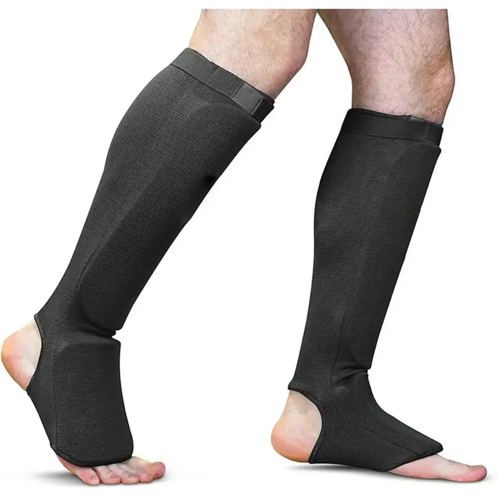 Foot Protection Boxing Shin Guards Non-slip Wear Resistant Instep Ankle Protector Durable Leg Support Kickboxing Pad Training - Image 3