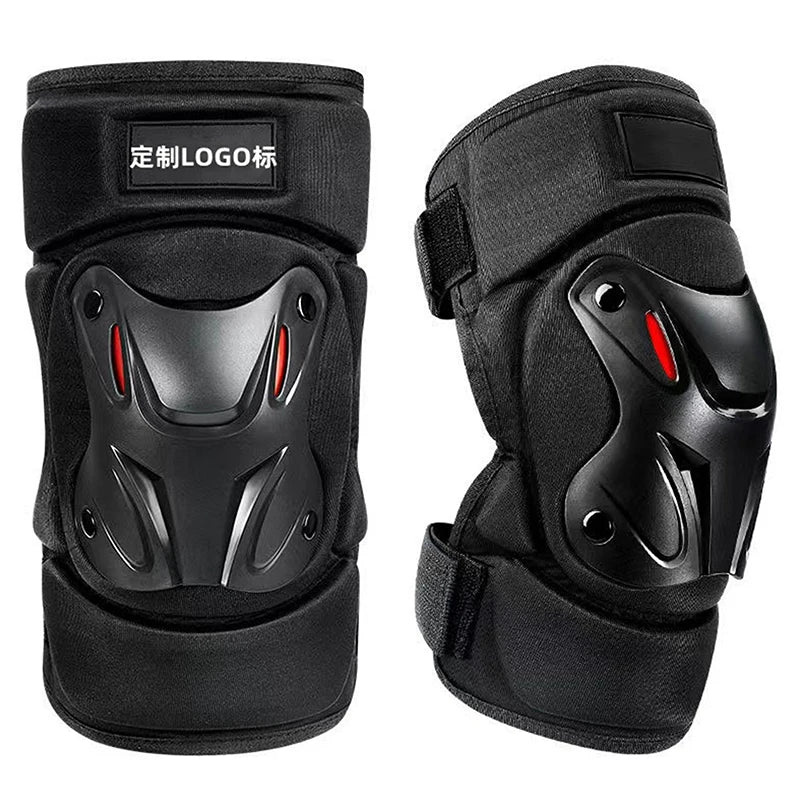 Motorcycle Men Protection Kneepad Guard Protective Anti-fall Off Road Breathable Protector Gear Windproof Racing Knee Pad Set - Image 8